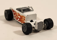 Vintage 1983 Hot Wheels Real Riders Street Rodder White Die Cast Toy Car Vehicle