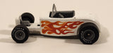 Vintage 1983 Hot Wheels Real Riders Street Rodder White Die Cast Toy Car Vehicle