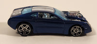 2002 Hot Wheels First Editions Overbored 454 Metalflake Dark Blue Die Cast Toy Car Vehicle