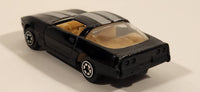 Yatming No. 1038 Chevrolet Corvette Black Die Cast Toy Car Vehicle