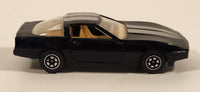 Yatming No. 1038 Chevrolet Corvette Black Die Cast Toy Car Vehicle