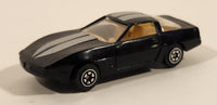 Yatming No. 1038 Chevrolet Corvette Black Die Cast Toy Car Vehicle