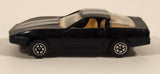 Yatming No. 1038 Chevrolet Corvette Black Die Cast Toy Car Vehicle