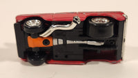 2002 Funline Muscle Machines Ford Thunderbolt Red Die Cast Toy Car Vehicle Missing A Wheel