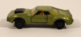 Vintage 1972 Lesney Matchbox Superfast AMX Javelin No. 9 Metallic Green Die Cast Toy Car Vehicle with Opening Doors