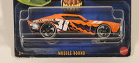 2024 Hot Wheels Exclusive Halloween Fright Cars Muscle Bound Orange Die Cast Toy Car Vehicle New in Package