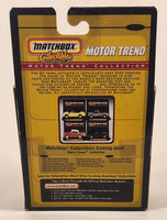 1999 Matchbox Collectibles Motor Trend Collection 1957 Chevy Bel Air Hardtop Red with White Roof Die Cast Toy Car Vehicle with Stackable Display New in Package