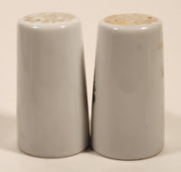 Vintage Black Bear and Beaver Gold Speckled White Porcelain Salt and Pepper Shaker Set Made in Japan