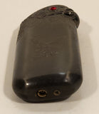 Embossed Eagle with Red Rhinestone Eyes Butane Lighter