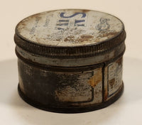 Vintage Snap Hand Cleaner "Cleans Dirty Hands" Small Trial Size Tin Metal Container