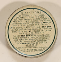 Vintage C. E. Fulford Ltd. Toronto Zam-Buk A Healing Antiseptic Ointment Tin Metal Container