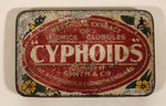 Vintage Smith & Co. Cyphoids Menthol Extractor Of Licorice Globules Hinged Tin Metal Container