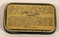 Vintage The Lyman Bros. & Co. Limited Toronto Lymoids Keep Your Throat Clear Tin Metal Container