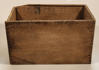 Antique The American Crayon Company Sandusky Ohio New York Old Faithful Sterling White Chalk Wood Box