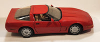 Maisto 1992 Corvette ZR-1 Red 1/18 Scale Die Cast Toy Car Vehicle with Opening Doors Hood Trunk and Removable Roof