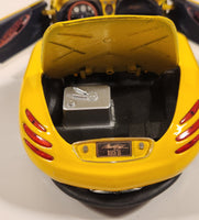 Maisto Mustang Mach III Convertible Yellow 1/18 Scale Die Cast Toy Car Vehicle with Opening Doors Hood Trunk
