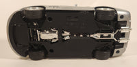 Burago 1999 Shelby Series 1 Silver with Red Stripes 1/18 Scale Die Cast Toy Car Vehicle with Opening Doors Hood