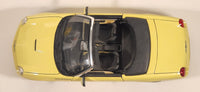 Masito Ford Thunderbird Yellow 1/18 Scale Die Cast Toy Car Vehicle with Opening Doors Hood Trunk