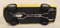Masito Ford Thunderbird Yellow 1/18 Scale Die Cast Toy Car Vehicle with Opening Doors Hood Trunk Missing Mirrors
