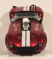 Jada Toys No. 30978 1965 Shelby Cobra 427 S/C Snake Bite Red 1/24 Scale Die Cast Toy Car Vehicle with Opening Doors Hood Trunk