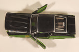 Maisto Custom Shop 1987 Ford Mustang GT Green and Black 1/24 Scale Die Cast Toy Car Vehicle with Opening Doors Hood Trunk