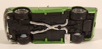 Maisto Custom Shop 1987 Ford Mustang GT Green and Black 1/24 Scale Die Cast Toy Car Vehicle with Opening Doors Hood Trunk