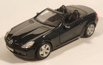 Masito Mercedes Benz SLK Convertible Dark Green 1/18 Scale Die Cast Toy Car Vehicle with Opening Doors Hood Trunk