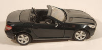 Masito Mercedes Benz SLK Convertible Dark Green 1/18 Scale Die Cast Toy Car Vehicle with Opening Doors Hood Trunk