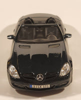 Masito Mercedes Benz SLK Convertible Dark Green 1/18 Scale Die Cast Toy Car Vehicle with Opening Doors Hood Trunk