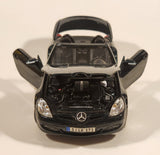 Masito Mercedes Benz SLK Convertible Dark Green 1/18 Scale Die Cast Toy Car Vehicle with Opening Doors Hood Trunk