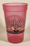 Popeye's Supplements Lowest Prices 5 3/4" Transparent Pink Plastic Cup