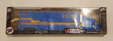 2002 Jada Toys Hot Rigz Freightliner Columbia 120 Blue 1:32 Scale Die Cast Toy Car Vehicle with Box