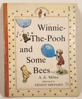 1990 A Pooh & Piglet Book Winnie-The-Pooh and Some Bees Book #1 By A. A. Milne