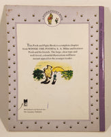 1990 A Pooh & Piglet Book Piglet is Entirely Surrounded by Water Book #4 By A. A. Milne
