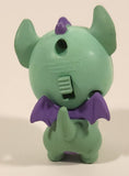2018 Jazwares Feisty Pets Mini Misfits Ferdinand Flamefart Dragon 1 7/8" Toy Figure with Moving Mouth and Eyes Including Red Carrier Crate