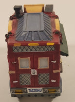 Lemax Christmas Holiday Village Tacos Red and Green Resin 6" Taco Truck Ornament