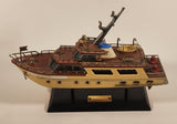 Vintage Waco Caribbean Cruiser Boat Yacht AM Transistor Radio with Stand and Life Boat Tested and Working