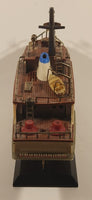 Vintage Waco Caribbean Cruiser Boat Yacht AM Transistor Radio with Stand and Life Boat Tested and Working