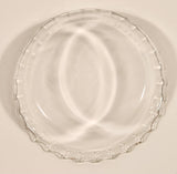 Vintage Pyrex 206 Mini Tart Pie Scalloped Fluted Edge Clear Glass 6" Dessert Dish Made in U.S.A.