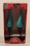 Rare Vintage 1960s Debonair Candles Stylites Tear Drop Candle with Metal Holder New in Box