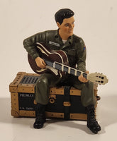 2000 Carlton Cards EPE Elvis Presley A Long Way From Home U.S. Army Singing Christmas Ornament
