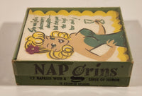 Vintage 1951 Monogram of California Giftcraft Nap Grins 12 Napkins With A Sense of Humor New In Box