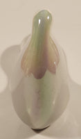 Vintage Porcellane Ceramiche Iridescent White Dove Bird Porcelain Figurine