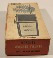 Vintage Nobility Walkie Talkie All Transistor Woodsman Model WT-301 Handheld Radio with Box