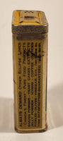 Rare Antique Western Pure Foods Ltd Winnipeg Canada Eclipse Pure Spice Turmeric Tin Metal Container Near Full