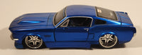 Maisto Pro Rodz 1967 Ford Mustang GT Metallic Blue 1/24 Scale Die Cast Toy Car Vehicle With Opening Doors Trunk Hood