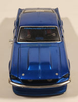 Maisto Pro Rodz 1967 Ford Mustang GT Metallic Blue 1/24 Scale Die Cast Toy Car Vehicle With Opening Doors Trunk Hood