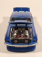 Maisto Pro Rodz 1967 Ford Mustang GT Metallic Blue 1/24 Scale Die Cast Toy Car Vehicle With Opening Doors Trunk Hood