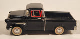 Saico DP8004 1955 Chevrolet Cameo Pickup Truck Black 1/24 Scale Die Cast Toy Car Vehicle With Opening Doors Hood Tailgate