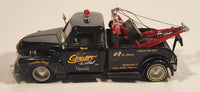 Jada Toys Street Low Towing 1953 Chevrolet Tow Truck Black 1/24 Scale Die Cast Toy Car Vehicle With Opening Doors Hood Boom and Lift